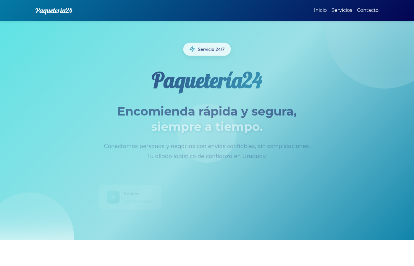 Paquetería24 - Empresa de paquetería en Montevideo, Uruguay